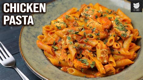 Chicken Pasta Penne Chicken Pasta Desi Masala Pasta With Indian Style Pasta Sauce Get