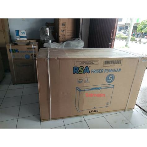 Jual Kulkas Pembeku 420 Liter RSA Chest Freezer Cf 460 Frozen Food