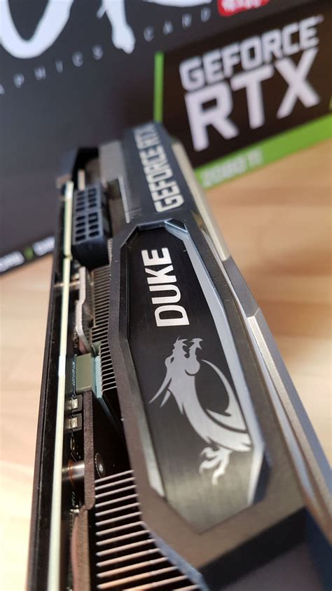 Unboxing MSI GeForce RTX 2080 Ti Duke 11GB GDDR6 OC Geeks3D