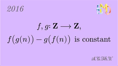 Balkan Mathematical Olympiad 2016 Shortlisted Problem A8 YouTube