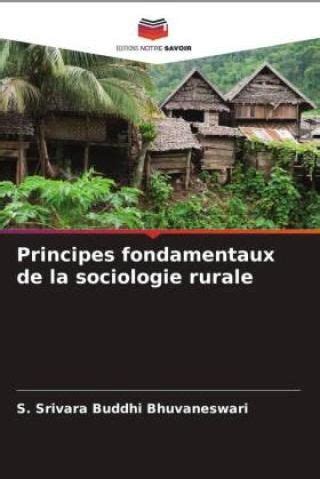 Principes Fondamentaux De La Sociologie Rurale Literatura