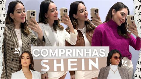 As Melhores Comprinhas Que Eu Fiz Na Shein Blazer Jaqueta Tricot