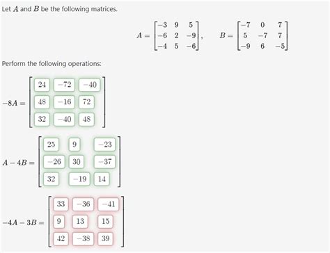 Solved Let A And B ﻿be The Following