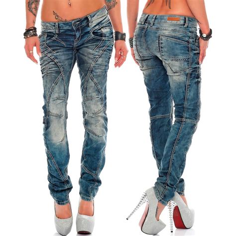 Cipo Baxx Damen Jeans WD 175 WD175 73 58