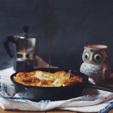 Cinnamon Apple Skillet Pancake Recipe