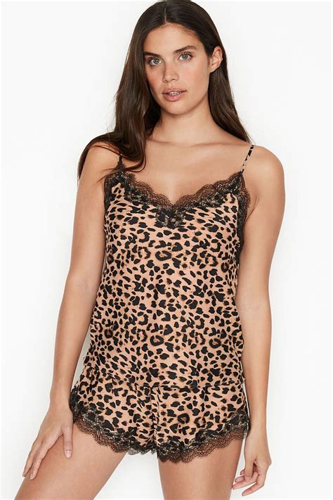 Buy Victorias Secret Georgette Lace Up Back Cami Set From The Victoria