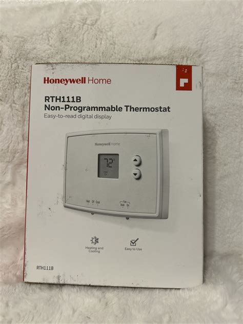 Honeywell Rth111b Non Programmable Thermostat Heating And Cooling Ebay