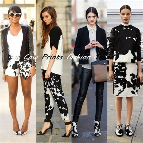 Cow print fashion trend