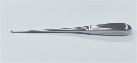 Bruns Spinal Fusion Curette Angled American Surgical Specialties