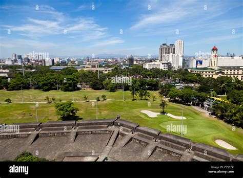 view  manila philippines stock photo alamy