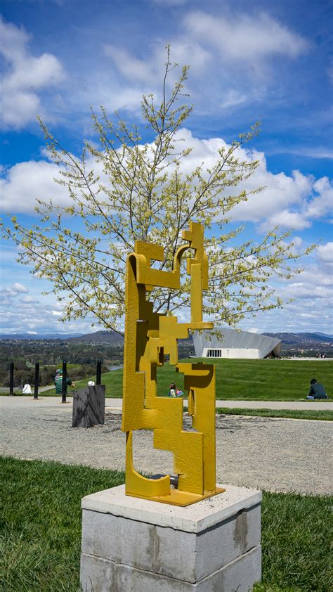 Paul Selwoods Sculpture Enters The Australian National University