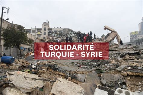 Séisme en Turquie Syrie appel aux dons Arnage