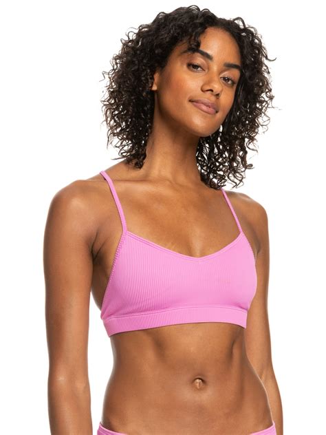 Roxy Active Rib Tri Bra Bikini Top Roxy