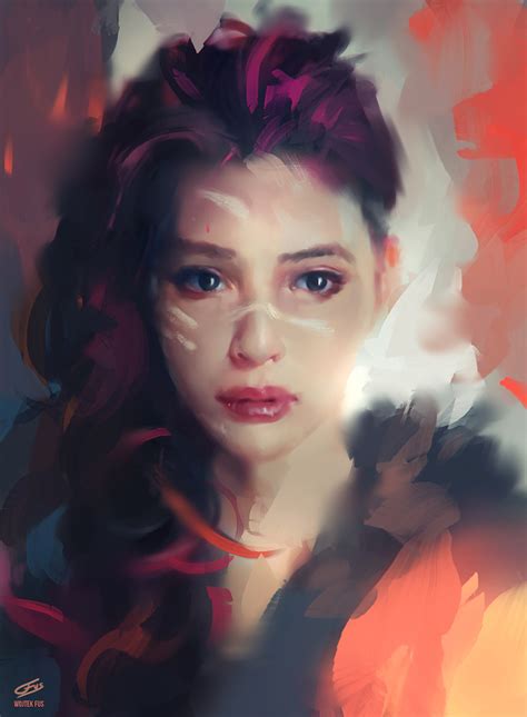 Recently I Have Been Painting A Lot Of Digital Portraits Of Women Do You Enjoy That Style Imgur