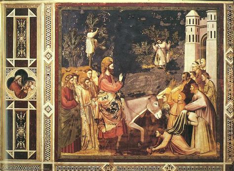 Scrovegni Entry Into Jerusalem Giotto Di Bondone Wikioo