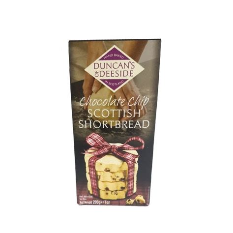 Duncans Of Deeside Chocolate Chip Shortbread Products From Jones The