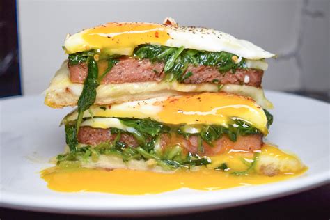 recipe – spam & egg sandwich – taleitalei