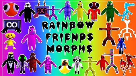 RAINBOW FRIENDS MORPHS ROBLOX HOW TO FIND ALL 77 MORPHS IN CHAPTER