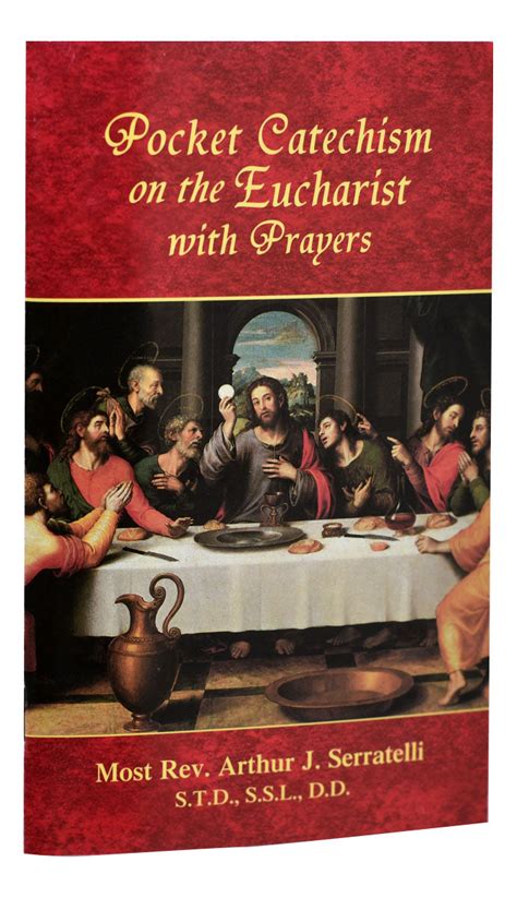 Pocket Catechism On The Eucharist With Prayers Catholic Book Publishing