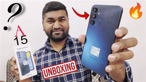 Samsung A15 5G Unboxing First Impressions 6 5 SAmoled Display