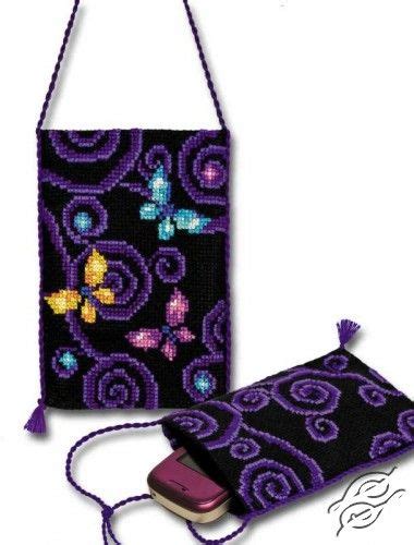 Evening Bag The Butterflies Cross Stitch Craft Kits By RIOLIS