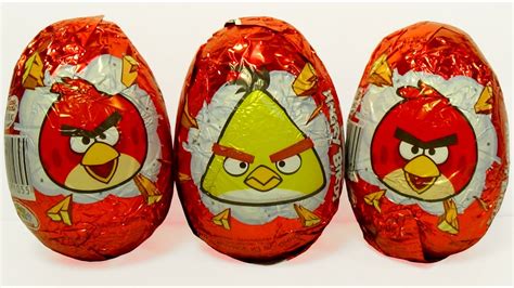 Angry Birds Surprise Eggs