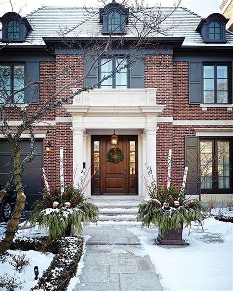 Red Brick Exteriors Colonial House Exteriors Brick Exterior House