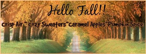 Hello Fall! Facebook covers | Fall facebook cover photos, Facebook ...