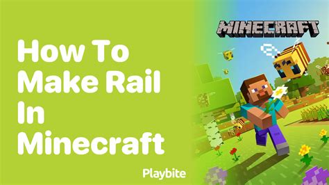 How To Make A Rail In Minecraft Playbite