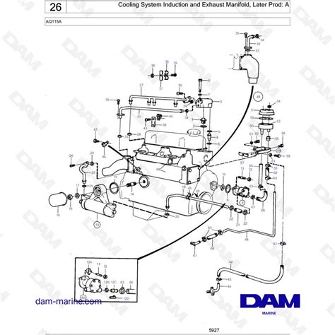 Spare Parts And Exploded Views For Volvo Penta Aq