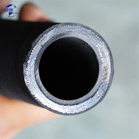 Din Sp Sh High Pressure Hydraulic Rubber Flexible Hose For Oil