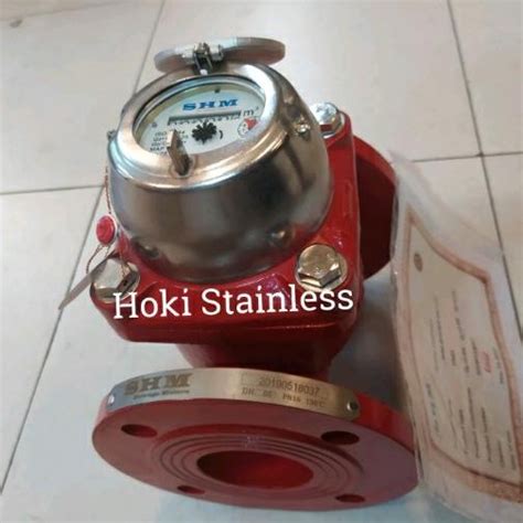 Jual Flow Meter Shm Flange Inch Dn Meteran Air Limbah Shm