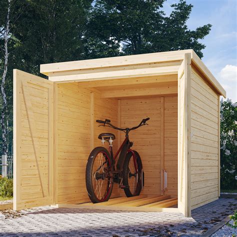 Holz Fahrradgarage Gartenfachmarkt24