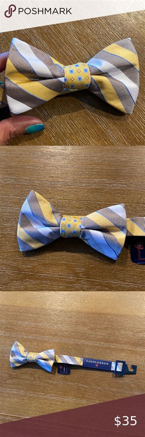 Saddlebred Yellow NWT Bow Tie Adjustable Saddlebred Bows Tie