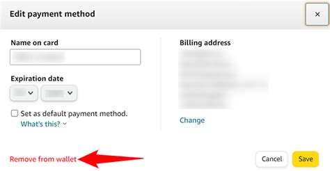 How To Remove A Credit Card From Your Amazon Account