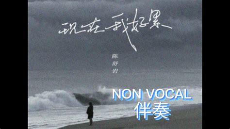 11 2022 伴奏 NON VOCAL 现在我好累 Xian zai wo hao lei Chen Shu Yan 陈舒岩