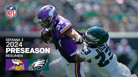 Minnesota Vikings Vs Philadelphia Eagles Semana Pretemporada Nfl