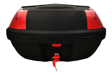 Caja Porta Equipaje Moto 48l Negro 0232601030 Kinley Envío gratis