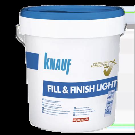 KNAUF FILL FINISH LIGHT Gotowa Masa Szpachlowa Metal Max