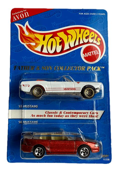 Hot Wheels Avon Father Son Collector Pack Ford Mustang 2 pack 1995 купить за 1 990