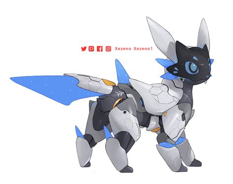 Pokémon Fan Crea Una Impresionante Evolución De Eevee Tipo Acero