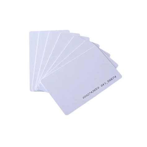 860 960mhz Long Range White Glossy Blank Uhf Chip Blank Rfid Pvc Card For Parking Lot Buy Uhf