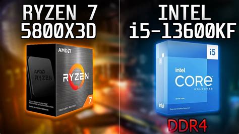 Ryzen X D Vs I Kf Ddr Youtube