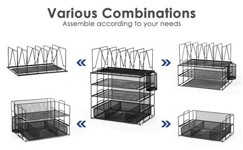 Amazon Housmile Desk Organizer 5 Tier Desk Organizers And