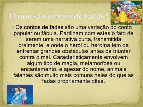 O Que É Contos De Fada - Contos de fadas