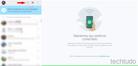 whatsapp web confirma chegada  status  navegador  pc  pipoco
