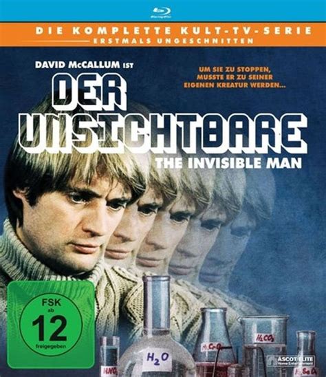 Der Unsichtbare The Invisible Man Die Komplette Serie 2 Discs Blu