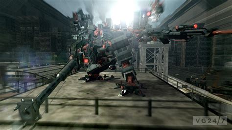 Armored Core Verdict Day S New Screens Show Big Stompy Mech Action Vg