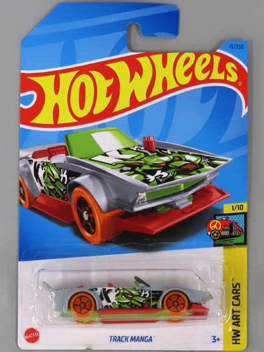 駿河屋 TRACK MANGA グレーグリーンブラック Hot Wheels HW ART CARS HKK ホットウィールhotwheels