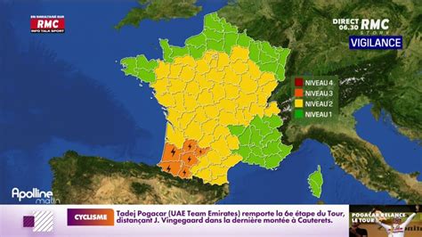 Six D Partements Du Sud Ouest En Vigilance Orange Aux Orages